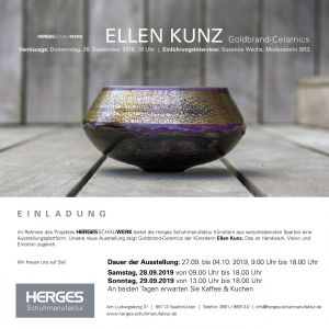 Vernissage Keramik-Kunst Ellen Kunz